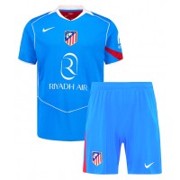 Fotbalové Dres Atletico Madrid Dětské Alternativní 2025-26 Krátký Rukáv (+ trenýrky)